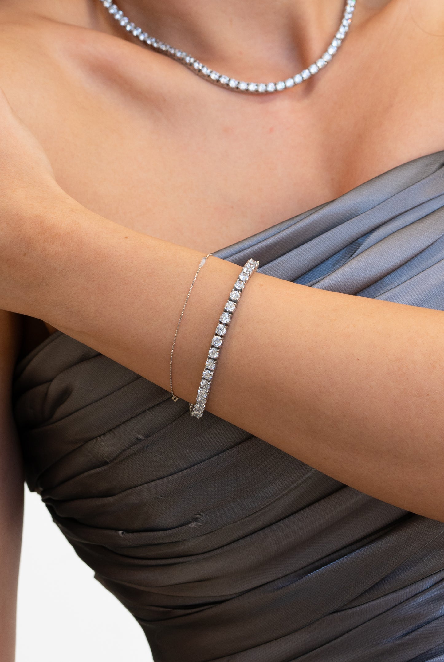 Tennis Bracelet - Silver
