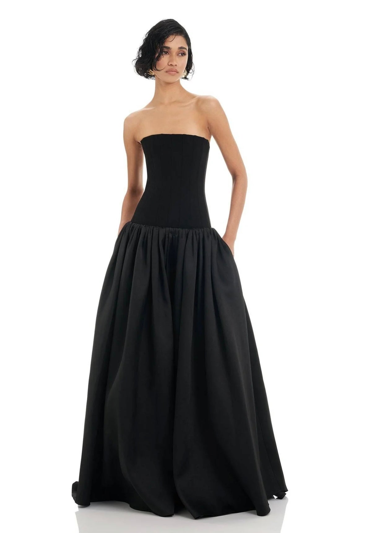 Eliya the label Frances gown - black