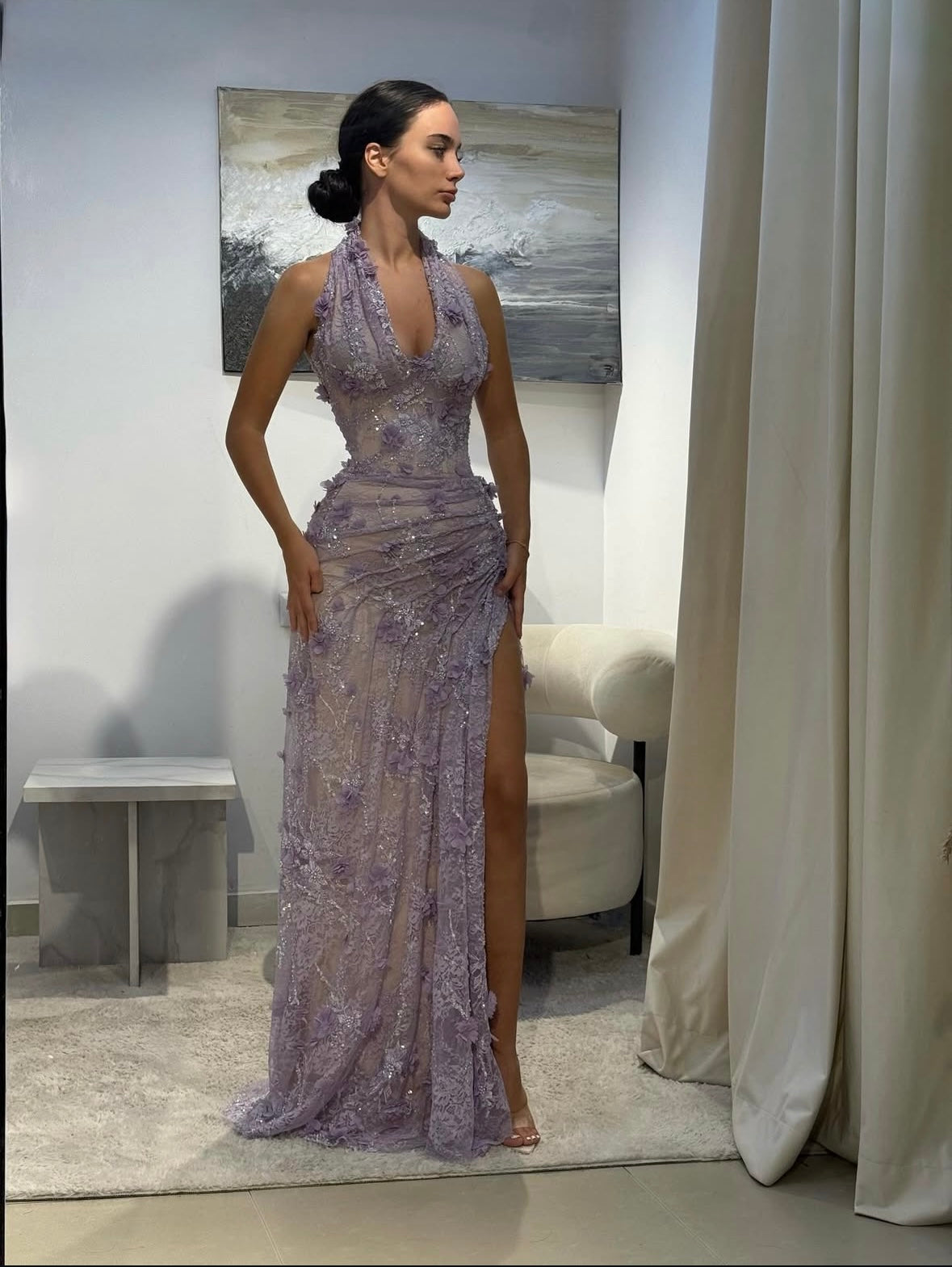 Megara Lilac Gown – Zatarra Dress Hire