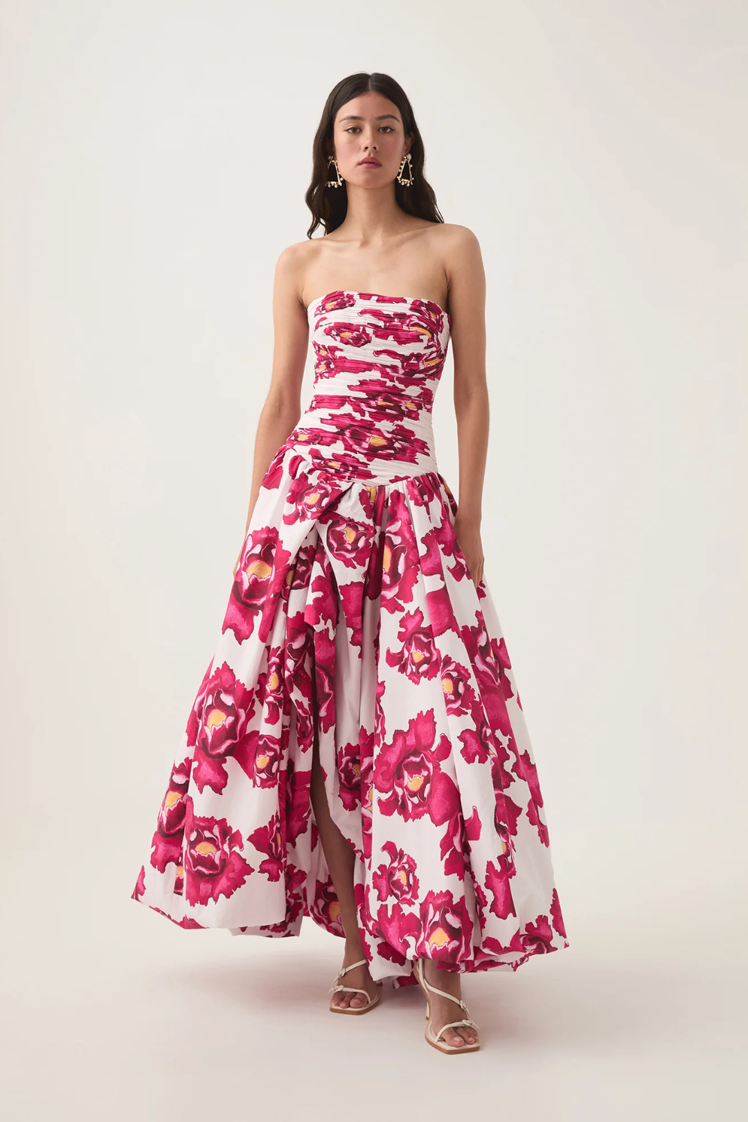 Aje Behold maxi dress - Boldly Blooming