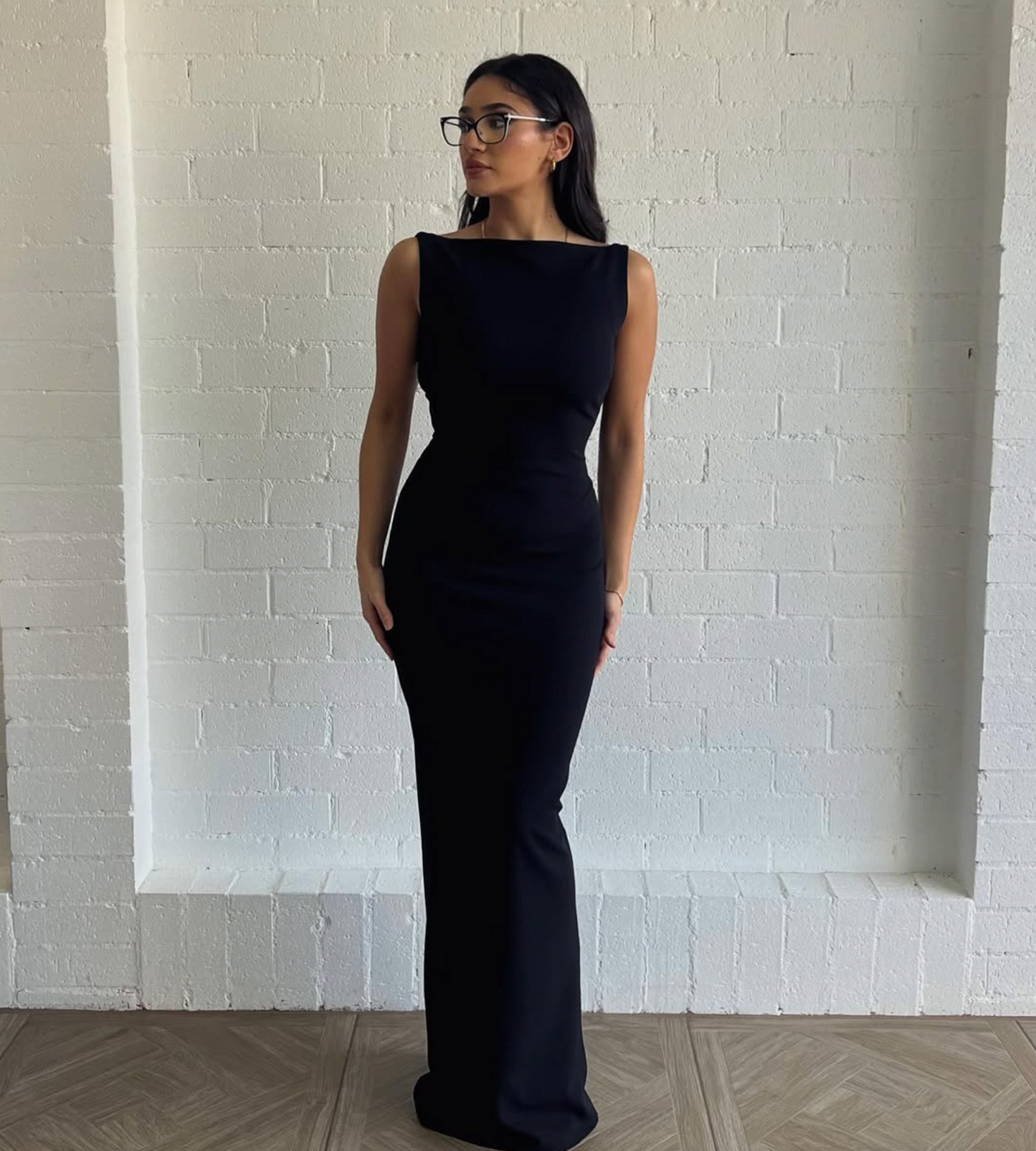 Effie Kats Verona gown - black