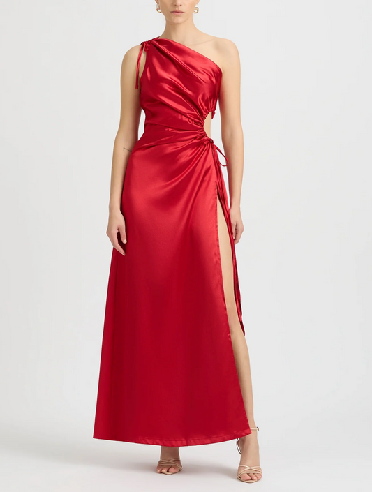 Sonya Moda Nour red maxi dress